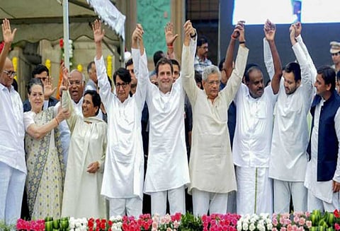 நாடாளுமன்றத் தேர்தல் முடிவுக்கு பிறகே பிரதமர் தேர்வு செய்யப்படுவார்: எதிர்க்கட்சிகள் அறிவிப்பு