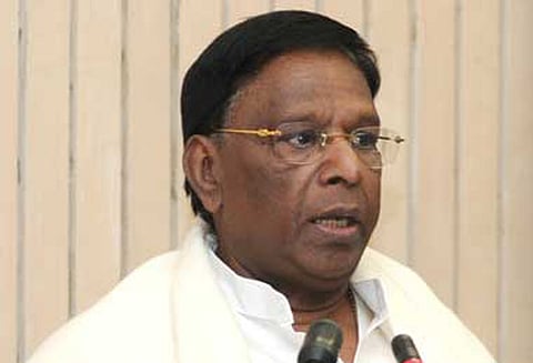 புதுச்சேரியில் கருணாநிதிக்கு வெண்கல சிலை வைக்கப்படும்; முதல் அமைச்சர் நாராயணசாமி