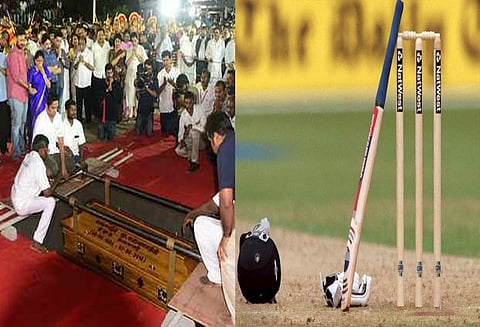 கருணாநிதி மறைவு: இந்திய கிரிக்கெட் வீரர்கள் இரங்கல்