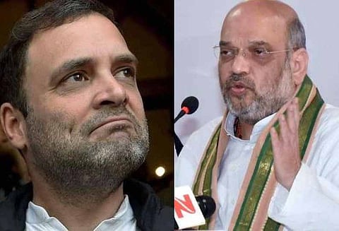 எஸ்-எஸ்டி சட்டம்: ராகுல் காந்தி குற்றச்சாட்டுக்கு எதிராக அமித்ஷா தாக்கு