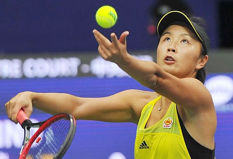 டென்னிஸ் வீராங்கனை பெங் சூவாய் இடைநீக்கம்