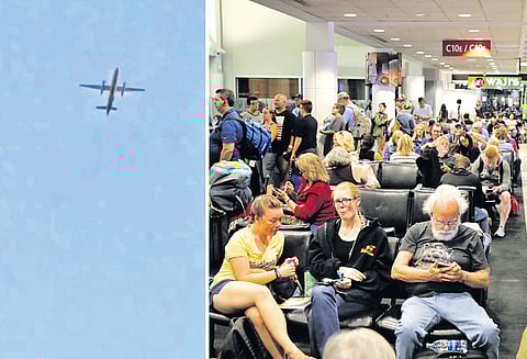 அமெரிக்காவில் விமானத்தை திருடி ஓட்டிச் சென்ற ஊழியர் விபத்தில் பலி