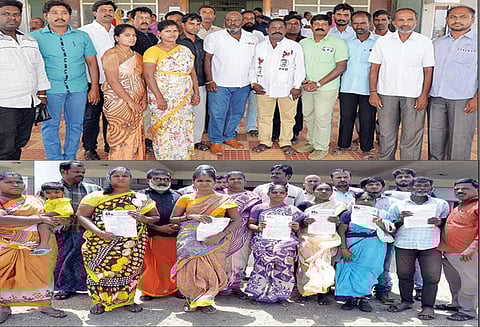 திடக்கழிவு மேலாண்மை திட்டத்தை கைவிட வேண்டும் - கலெக்டரிடம் பொதுமக்கள் கோரிக்கை