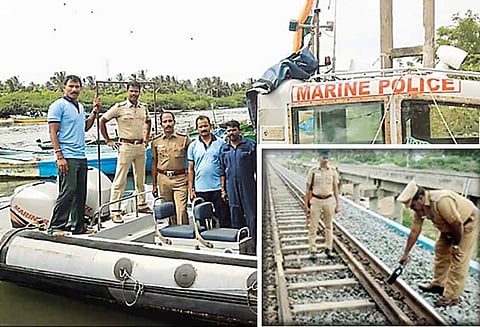 சுதந்திர தினத்தையொட்டி மாவட்டம் முழுவதும் பலத்த போலீஸ் பாதுகாப்பு