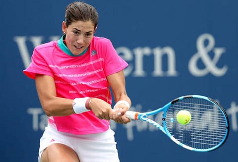 சின்சினாட்டி ஓபன் டென்னிஸ்: ஸ்பெயின் வீராங்கனை முகுருஜா அதிர்ச்சி தோல்வி