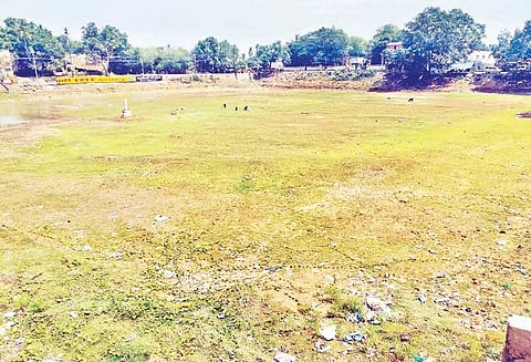 காவிரியில் தண்ணீர் கரைபுரண்டு ஓடியும் சீர்காழி பகுதியில் வறண்டு கிடக்கும் குளங்கள்