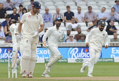 இங்கிலாந்துக்கு எதிரான 3-வது டெஸ்ட்: இந்திய அணிக்கு வெற்றி வாய்ப்பு பிரகாசம்