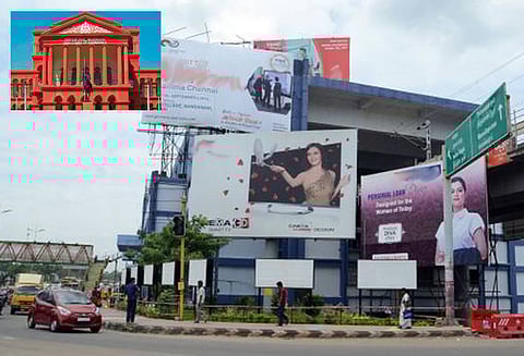 விளம்பர பலகைகள் வைக்க தடை விதிப்பது அவசியம் - ஐகோர்ட்டு நீதிபதிகள் கருத்து