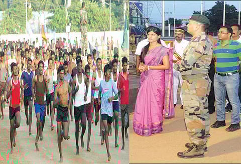 சேலத்தில் ராணுவத்திற்கான ஆள் சேர்ப்பு முகாம் - முதல்நாளில் 3,630 இளைஞர்கள் திரண்டனர்