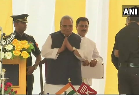 ஜம்மு காஷ்மீரின் 13-வது கவர்னராக சத்யபால் மாலிக் பதவியேற்பு