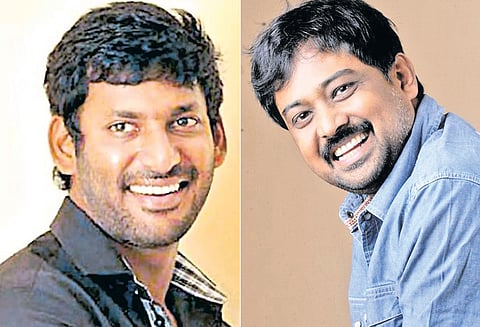 கீர்த்தி சுரேசை தொடர்ந்து படக்குழுவினருக்கு தங்க நாணயம் வழங்கிய விஷால்–லிங்குசாமி