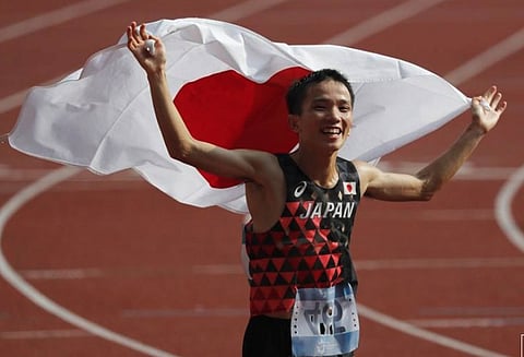 ஆசிய விளையாட்டு போட்டி: தங்கப்பதக்கம் வென்ற ஜப்பான் வீரர் மீது புகார்