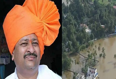 கேரளா வெள்ளத்திற்கு காரணம், மாட்டிறைச்சி திருவிழா கொண்டாட்டம்தான் - பாஜக எம்.எல்.ஏ சர்ச்சை பேச்சு