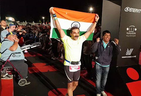 பிரான்சில் இரும்பு மனிதன் டிரையத்லான் போட்டி; வெற்றிகரமுடன் முடித்த நாசிக் காவல் ஆணையாளர்