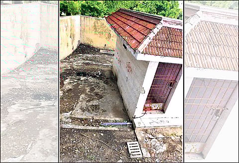 சமூக விரோதிகளின் கூடாரமாக திகழும் பயன்பாடு இல்லாத கழிப்பறை கட்டிடம்