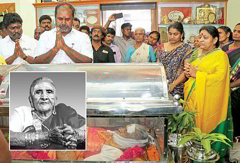 அமைச்சர் செல்லூர் ராஜூ தாயார் மரணம் இன்று உடல் தகனம்