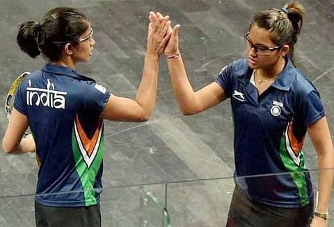 ஆசிய விளையாட்டுப்போட்டி: இந்திய பெண்கள் ஸ்குவாஷ் அணி இறுதிப்போட்டிக்கு முன்னேறியது