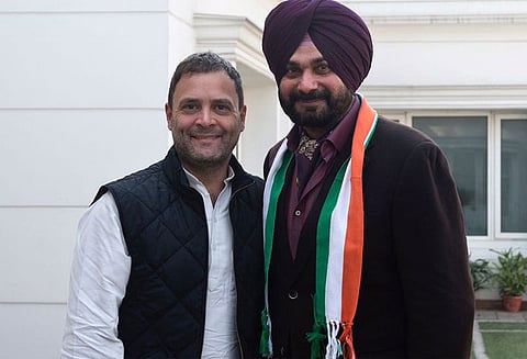 “பாகிஸ்தான் செல்லும்படி ராகுல்காந்தி கூறவில்லை” - பஞ்சாப் மந்திரி சித்து திடீர் பல்டி