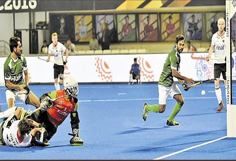 உலக கோப்பை ஆக்கியில் நெதர்லாந்து அணி எளிதில் வெற்றி