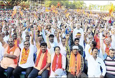 விசுவ இந்து பரிஷத் சார்பில் அயோத்தியில் ராமர் கோவில் கட்ட கோரி மாநாடு