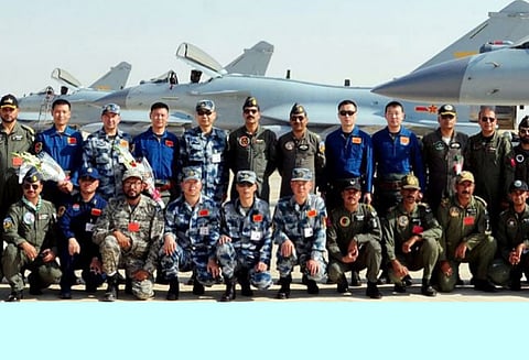 பாகிஸ்தான், சீனா கூட்டு போர் பயிற்சி தொடங்கியது - இரு நாட்டு விமான படைகளும் பங்கேற்பு