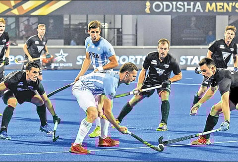 உலக கோப்பை ஆக்கியில் அர்ஜென்டினா அணி 2-வது வெற்றி