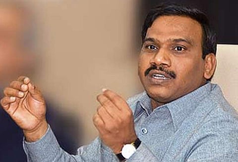 முதல்-அமைச்சரை பற்றி அவதூறு: முன்னாள் மத்திய மந்திரி ஆ.ராசா மீது வழக்கு