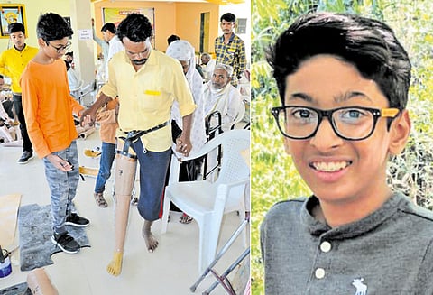 ‘கால்’ கொடுத்து உதவும் ‘கை’