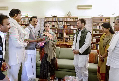 திமுக உடனான எங்களின் கூட்டணி காலத்தை வென்றது, பலமானது - ராகுல் காந்தி