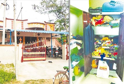 கல்லக்குடி அருகே முன்னாள் ராணுவ வீரர் வீட்டில் நகைகள் கொள்ளை டவுசர் அணிந்த நபர்கள் அட்டகாசம்