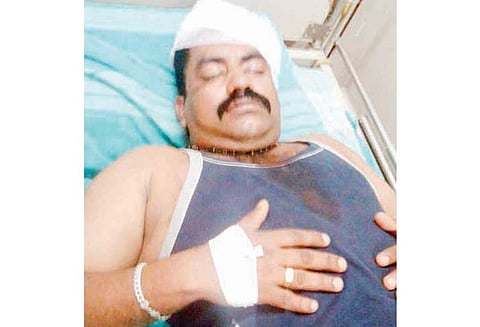 களியக்காவிளை அருகே பள்ளி கலைநிகழ்ச்சியில் மாணவர்கள்– போலீஸ் மோதல் ஏட்டு மண்டை உடைப்பு