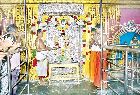 பரக்கலக்கோட்டை பொது ஆவுடையார் கோவிலில் கார்த்திகை கடைசி சோமவார விழா