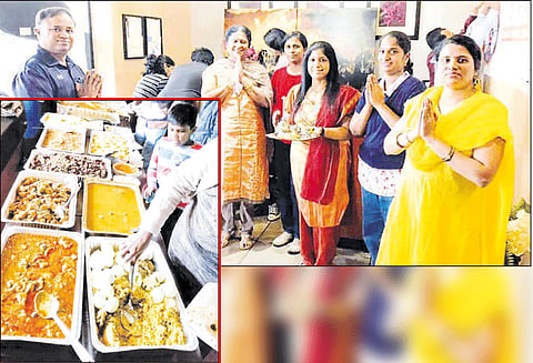 கஜா புயலால் பாதிக்கப்பட்டவர்களுக்கு நிதி திரட்ட அமெரிக்காவில் ‘மொய் விருந்து’