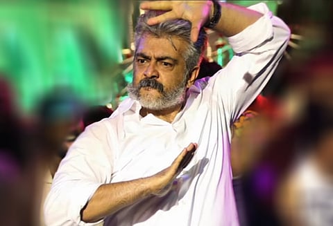 சமூக வலைத்தளத்தில் அஜித்தின் ‘அடிச்சி தூக்கு’ பாடல் சாதனை