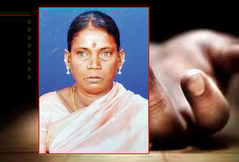 திருப்போரூர் அருகே விடுதலை சிறுத்தைகள் கட்சி பிரமுகரின் தாய் கொன்று புதைப்பு 3 பேர் கைது