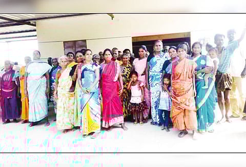 வாணாபுரம் அருகே டாஸ்மாக் கடையை மூட எதிர்ப்பு தெரிவித்து பெண்கள் போராட்டம்