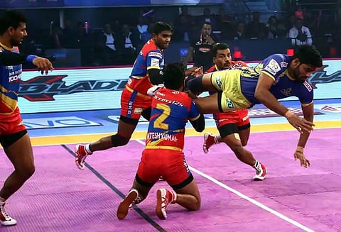 தமிழ் தலைவாஸ்-உ.பி. யோத்தா ஆட்டம் ‘டை’