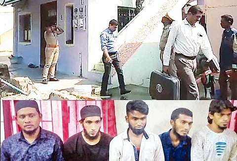 இந்து அமைப்பு தலைவர்களை கொல்ல சதி: கைதான திண்டிவனம் இஸ்மாயில் உள்பட 7 பேர் வீடுகளில் என்.ஐ.ஏ. சோதனை பணம்,ஆவணங்கள் பறிமுதல்