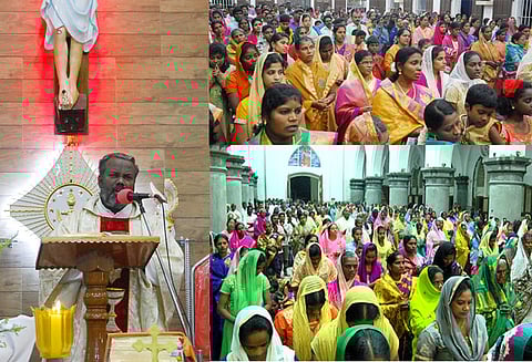 பெரம்பலூர், அரியலூரில் கிறிஸ்துமஸ் கொண்டாட்டம் ஆலயங்களில் சிறப்பு பிரார்த்தனை