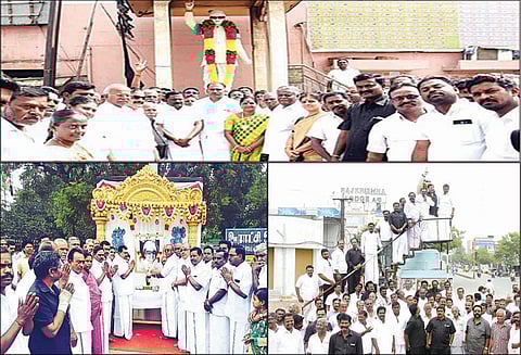 சேலம் மாவட்டத்தில் எம்.ஜி.ஆர். நினைவுநாள் அனுசரிப்பு