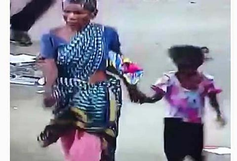 கடத்தப்பட்ட சிறுமியை சென்ட்ரல் ரெயில் நிலையத்தில் விட்டு சென்ற பெண்