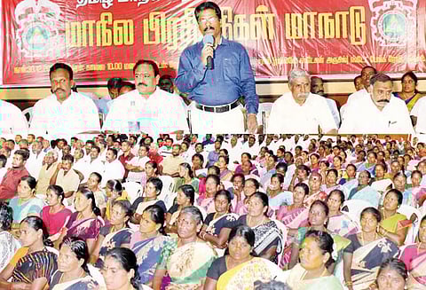 தமிழ்நாடு அரசு பணியாளர் சங்கத்தில் பிளவு புதிய அமைப்பு திருச்சியில் உதயம்