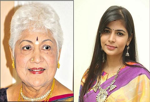 ‘மீ டூ’ விவகாரத்தில் மோதல்? - சவுகார் ஜானகிக்கு சின்மயி பதில்