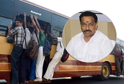 மாதாந்திர பஸ் பாஸ் கட்டணம் உயர்வு போக்குவரத்து அமைச்சர் பேட்டி