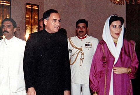 காஷ்மீர் பிரச்சினைக்குத் தீர்வு காண ராஜீவ் காந்தியும், பூட்டோவும் முயன்றனர்: பாகிஸ்தான் முன்னாள் அதிபர் சர்தாரி