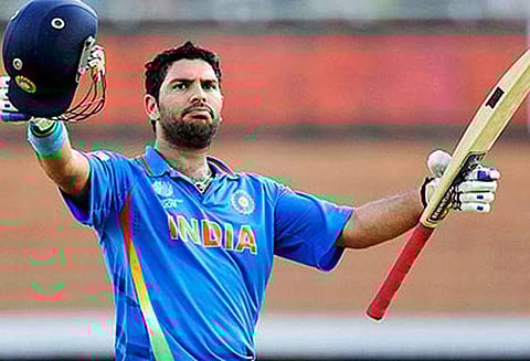 விஜய் ஹசாரே கோப்பை கிரிக்கெட்: யுவராஜ்சிங் அரைசதம் அடித்தார்