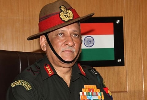 நேபாள அதிபர் மற்றும் பிரதமருடன் இந்திய ராணுவ தளபதி பிபின் ராவத் சந்திப்பு