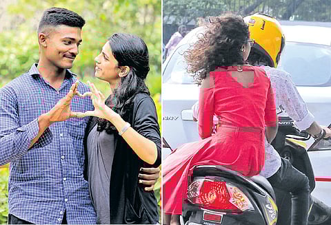 காதலர் தினத்தையொட்டி சென்னையில் காதல் ஜோடிகள் உற்சாகம்