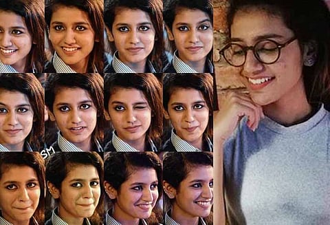 பிரியா வாரியர் கண்ணடிக்கும் பாடல் வாபஸ் இல்லை ; நடிகை பேட்டி கொடுக்க இயக்குனர் தடை