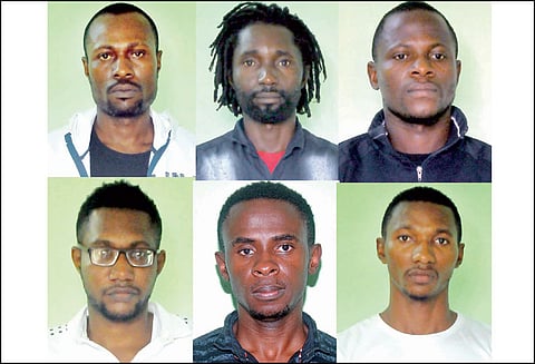 திருப்பூரில் உரிய ஆவணங்கள் இன்றி தங்கி இருந்த 8 நைஜீரியர்கள் கைது